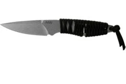 ANV P100 Sleipner, Black Paracord P100-002, Black Kydex Sheath, Couteau De Cou