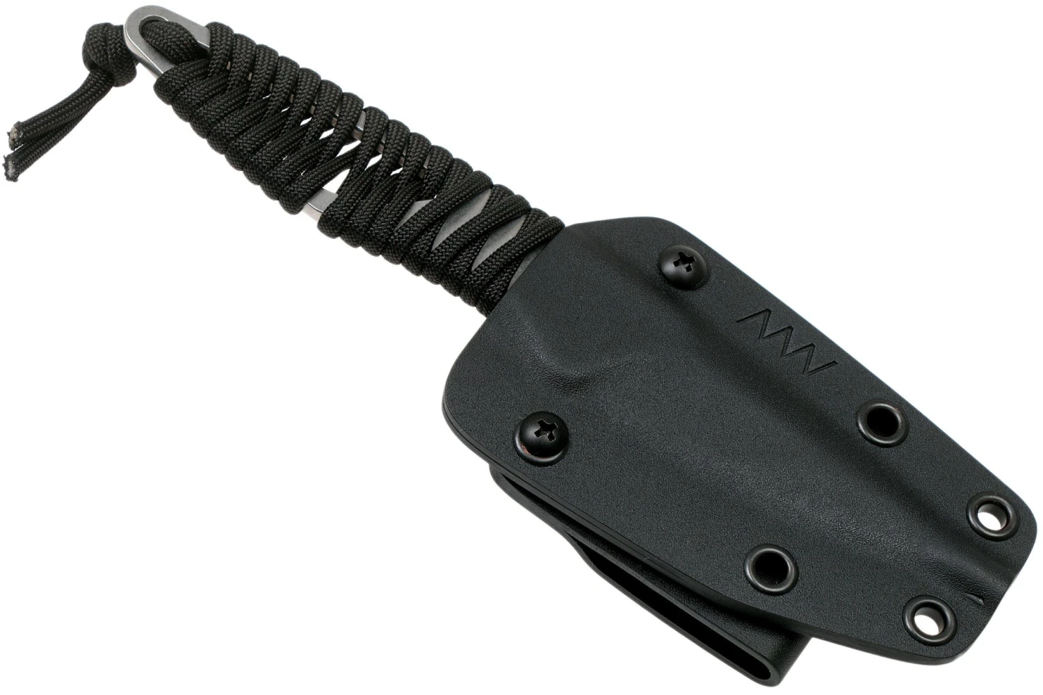 ANV P100 Sleipner, Black Paracord P100-002, Black Kydex Sheath, Couteau De Cou 8 ANV P100 Sleipner, Black Paracord P100-002, Black Kydex Sheath, Couteau De Cou – Image 6