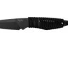 ANV Knives P100 Sleipner Cerakote, Black Paracord, P100-037, Black Kydex Sheath, Couteau De Cou