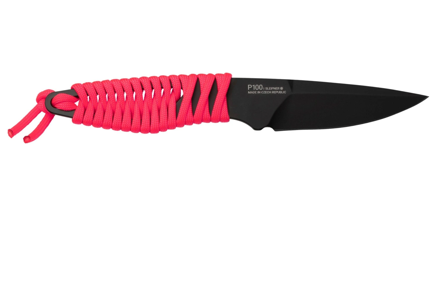 ANV Knives P100 Sleipner Cerakote, Pink Paracord, P100-044, Black Kydex Sheath, Couteau De Cou 4 ANV Knives P100 Sleipner Cerakote, Pink Paracord, P100-044, Black Kydex Sheath, Couteau De Cou – Image 2