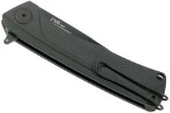 ANV Z100 DLC Sleipner, Black, Linerlock, G10, Z100-021 Couteau De Poche -Nitecore Soldes Boutique ANVZ100 021 04 anv knives