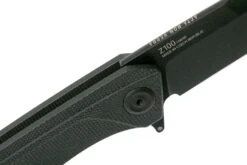 ANV Z100 DLC Sleipner, Black, Linerlock, G10, Z100-021 Couteau De Poche -Nitecore Soldes Boutique ANVZ100 021 06 anv knives