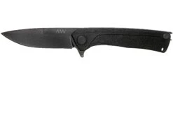 ANV Knives Z100 Sleipner, Black DLC, GRN, Linerlock Z100-048 Couteau De Poche