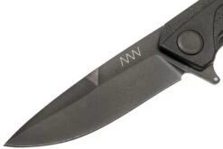 ANV Knives Z100 Sleipner, Black DLC, GRN, Linerlock Z100-048 Couteau De Poche -Nitecore Soldes Boutique ANVZ100 048 03 anv knives