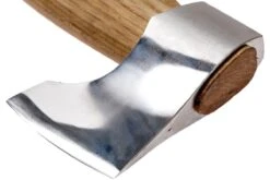 Autine Polished Hatchet, Hache Forgée à La Main, étui Marron -Nitecore Soldes Boutique AT POLISHEDHATCHET 04 autine at polishedhatchet 04