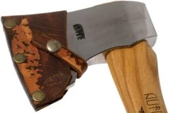 Autine Polished Hatchet, Hache Forgée à La Main, étui Marron -Nitecore Soldes Boutique AT POLISHEDHATCHET 05 auitine v202202