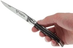 Laguiole En Aubrac HP 12cm Bois D'ébène Poli à La Main L0212EBH-FSI1 -Nitecore Soldes Boutique AUL0212EBH FSI1 07 laguiole en aubrac aul0212ebh fsi1 07