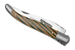 Laguiole En Aubrac Samba Brown L0212SAMIF Bois De Samba Marron, Mat, Couteau De Poche 12 Cm -Nitecore Soldes Boutique AUL0212SAMIF 04 laguioleaubrac