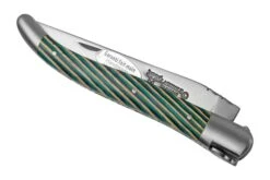 Laguiole En Aubrac Samba Turquoise L0212SATIF Bois De Samba Turquoise, Mat, Couteau De Poche Laguiole, 12 Cm 12 Laguiole En Aubrac Samba Turquoise L0212SATIF Bois De Samba Turquoise, Mat, Couteau De Poche Laguiole, 12 Cm -Nitecore Soldes Boutique AUL0212SATIF 04 laguioleaubrac