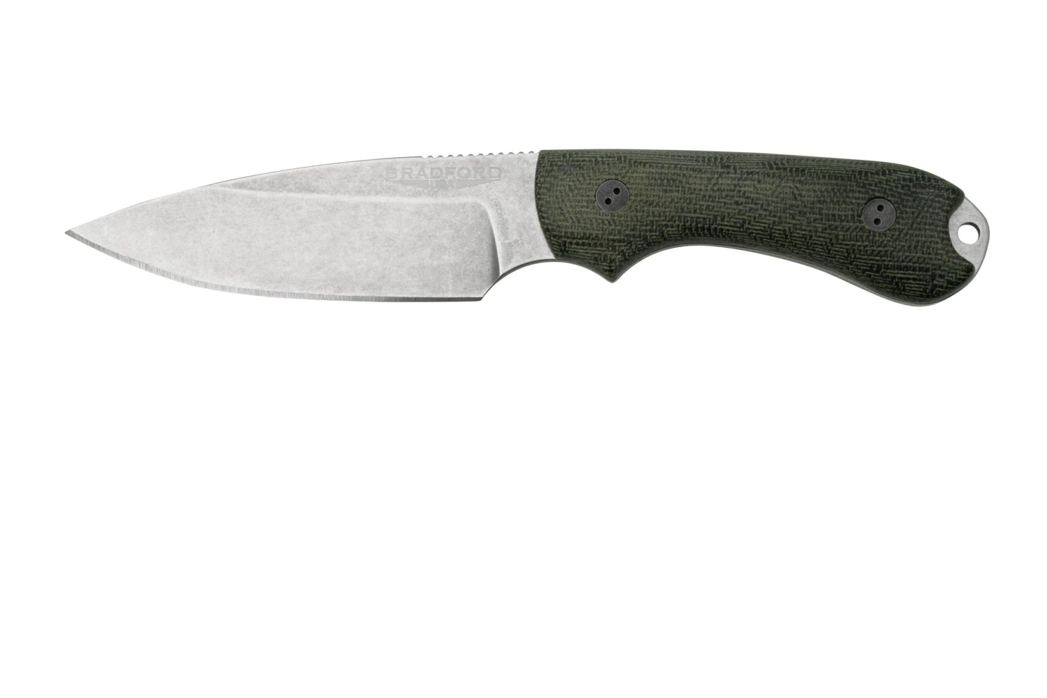 Bradford Knives Guardian 3, 3S-101-MC, 3D Black Micarta, CPM-Magnacut, Sabre Grind, Stonewash Finish, Couteau Fixe 3 Bradford Knives Guardian 3, 3S-101-MC, 3D Black Micarta, CPM-Magnacut, Sabre Grind, Stonewash Finish, Couteau Fixe