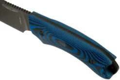 Bradford Guardian 4, 3D Black-Blue G10 Guardian 4 CPM 3V, Full Flat Black DLC 4FH-113B-3V -Nitecore Soldes Boutique BDK 4FH 113B 3V 05 bradford knives