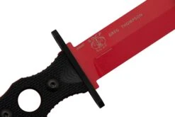 Benchmade SOCP Red 185T Trainer, Couteau Fixe, Greg Thompson Design -Nitecore Soldes Boutique BE185T 05 benchmade