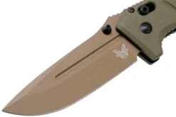 Benchmade 275FE-2 Sibert Adamas OD Green G10, Flat Earth Couteau De Poche, Shane Sibert Design -Nitecore Soldes Boutique BE275FE 2 03 benchmade