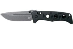 Benchmade 275GY-1 Sibert Adamas Black G10, Tungsten Grey Couteau De Poche, Shane Sibert Design
