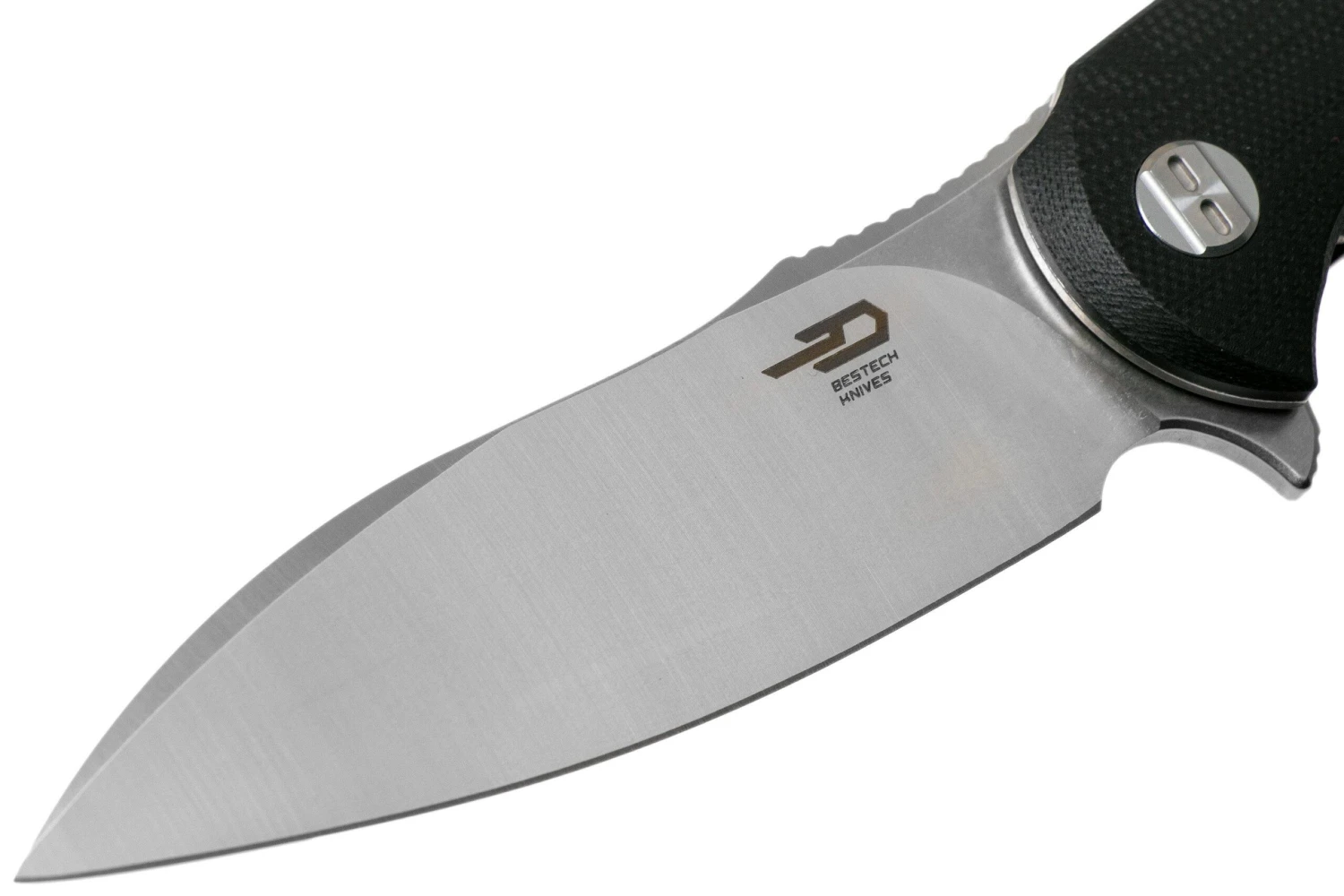 Bestech Penguin BG32A Black-Green G10 Couteau De Poche 5 Bestech Penguin BG32A Black-Green G10 Couteau De Poche – Image 3