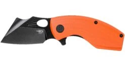 Bestech Lizard BG39D Orange G10, Black Stonewashed Couteau De Poche