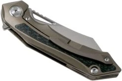 Bestech Kasta BT1909H Bronze Ti, Blue Carbonfiber, Stonewashed Couteau De Poche, Kombou Design -Nitecore Soldes Boutique BHBT1909H 04 bestech