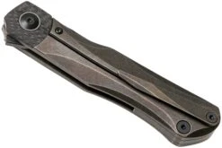 Bestech Thyra BT2106C Bronze Stonewashed Titanium, Carbonfiber Bolster, Blackwashed Couteau De Poche, Kombou Design -Nitecore Soldes Boutique BHBT2106C 04 bestech