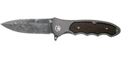 Böker Leopard-Damascus III Collection 110127DAM Limited Edition Couteau De Poche