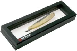 Böker Manufaktur Damascus Horn Rasoir Coupe-choux 140623DAM 15 Böker Manufaktur Damascus Horn Rasoir Coupe-choux 140623DAM -Nitecore Soldes Boutique BO140623DAM 07 boker