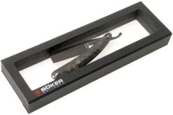 Böker Manufaktur Solingen Black Amboina 140919 Rasoir Coupe-choux 13 Böker Manufaktur Solingen Black Amboina 140919 Rasoir Coupe-choux -Nitecore Soldes Boutique BO140919 06 boker