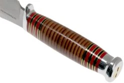 Bark River Trailmate 2 CPM154 Stacked Leather Couteau De Chasse -Nitecore Soldes Boutique BRK01 253SDL 04 bark river knives