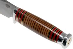 Bark River Trailmate 2 CPM154 Stacked Leather Couteau De Chasse -Nitecore Soldes Boutique BRK01 253SDL 05 bark river knives