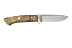 Bark River Classic Drop Point Hunter CPM S45VN Buckeye Burl, Couteau Fixe -Nitecore Soldes Boutique BRK02 176BB 02 barkriver