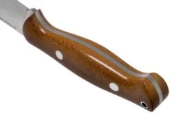 Bark River North Country EDC 2 CPM S45VN Natural Canvas Micarta Couteau Fixe -Nitecore Soldes Boutique BRK02 184NCM 04 bark river knives