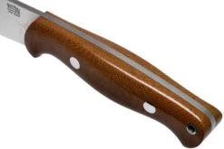 Bark River North Country EDC 2 CPM S45VN Natural Canvas Micarta Couteau Fixe -Nitecore Soldes Boutique BRK02 184NCM 05 bark river knives