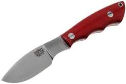 Bark River Mini Canadian CPM 3V Red Linen Micarta Couteau Fixe -Nitecore Soldes Boutique BRK03 121RLM 03 bark river knives