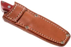 Bark River Mini Canadian CPM 3V Red Linen Micarta Couteau Fixe -Nitecore Soldes Boutique BRK03 121RLM 06 bark river knives