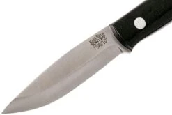 Bark River Mini Bushcrafter CPM 3V, Black Canvas Micarta -Nitecore Soldes Boutique BRK06 022BRKC 03 bark river brk06 022brkc 03