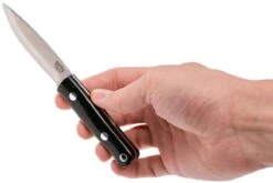 Bark River Mini Bushcrafter CPM 3V, Black Canvas Micarta -Nitecore Soldes Boutique BRK06 022BRKC 06 bark river brk06 022brkc 06