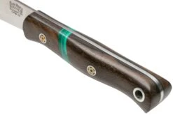 Bark River Ultra-Lite Bushcrafter CPM 3V Zericote, Jade Malachite Spacer, Black Liners, Mosaic Pins -Nitecore Soldes Boutique BRK06 023ZE JMS BL MP 06 barkriver