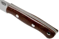 Bark River Mini Aurora CPM 154, Terracotta Burlap Micarta -Nitecore Soldes Boutique BRK06 055TBM WL 05 bark river knives