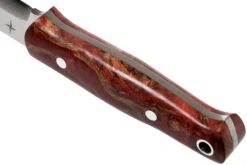 Bark River Bushcrafter II CPM 3V, Hellfire Maple Burl -Nitecore Soldes Boutique BRK06 123HFM 04 bark river knives