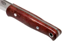 Bark River Bushcrafter II CPM 3V, Hellfire Maple Burl -Nitecore Soldes Boutique BRK06 123HFM 05 bark river knives