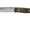 Bark River Bushcrafter II CPM 3V Green Canvas Micarta Couteau De Bushcraft