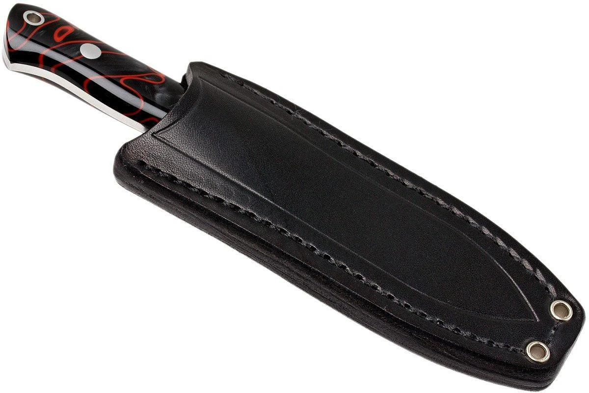 Bark River Bravo Necker II CPM 154CM, Lava Flow Kirinite, Black Sheath 9 Bark River Bravo Necker II CPM 154CM, Lava Flow Kirinite, Black Sheath – Image 7