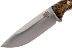 Bark River Bravo EDC A2 Rampless, Green Pinecone, Black Sheath -Nitecore Soldes Boutique BRK07 007GPC3 03 bark river brk07 007gpc3 03