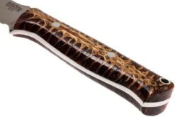 Bark River Bravo EDC A2, Orange & Red Pinecone, Black Sheath -Nitecore Soldes Boutique BRK07 007PC2 04 bark river brk07 007pc2 04