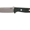 Bark River Bravo 1 A2, Black Canvas Micarta, Brown Sheath -Nitecore Soldes Boutique BRK07 111BRKC 01 bark river brk07 111brkc 01