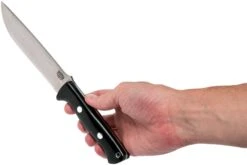 Bark River Bravo 1.5 LT CPM 3V, Black Canvas Micarta Couteau Outdoor -Nitecore Soldes Boutique BRK07 123BKC 06 bark river knives