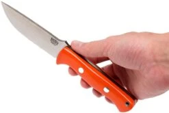 Bark River Bravo 1 LT CPM 3V, Blaze Orange G10, Black Liners, Black Sheath -Nitecore Soldes Boutique BRK07 126ORG 06 bark river brk07 126org 06