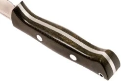 Bark River Bravo 1 LT Cru Wear, Green Canvas Micarta, Rampless -Nitecore Soldes Boutique BRK07 166GNC RS 04 bark river brk07 166gnc rs 04