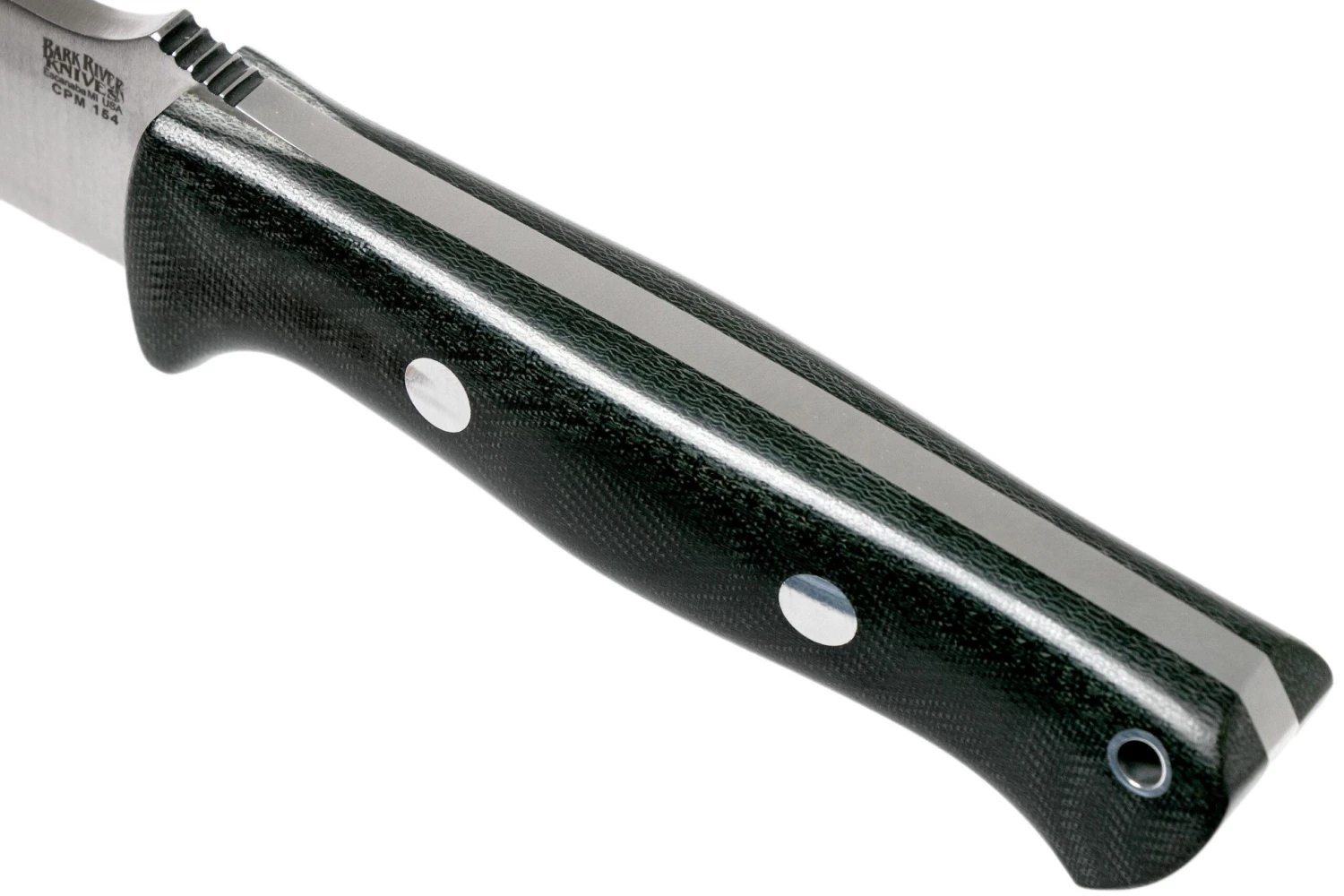 Bark River Bravo 1 CPM 154, Black Canvas Micarta 7 Bark River Bravo 1 CPM 154, Black Canvas Micarta – Image 5