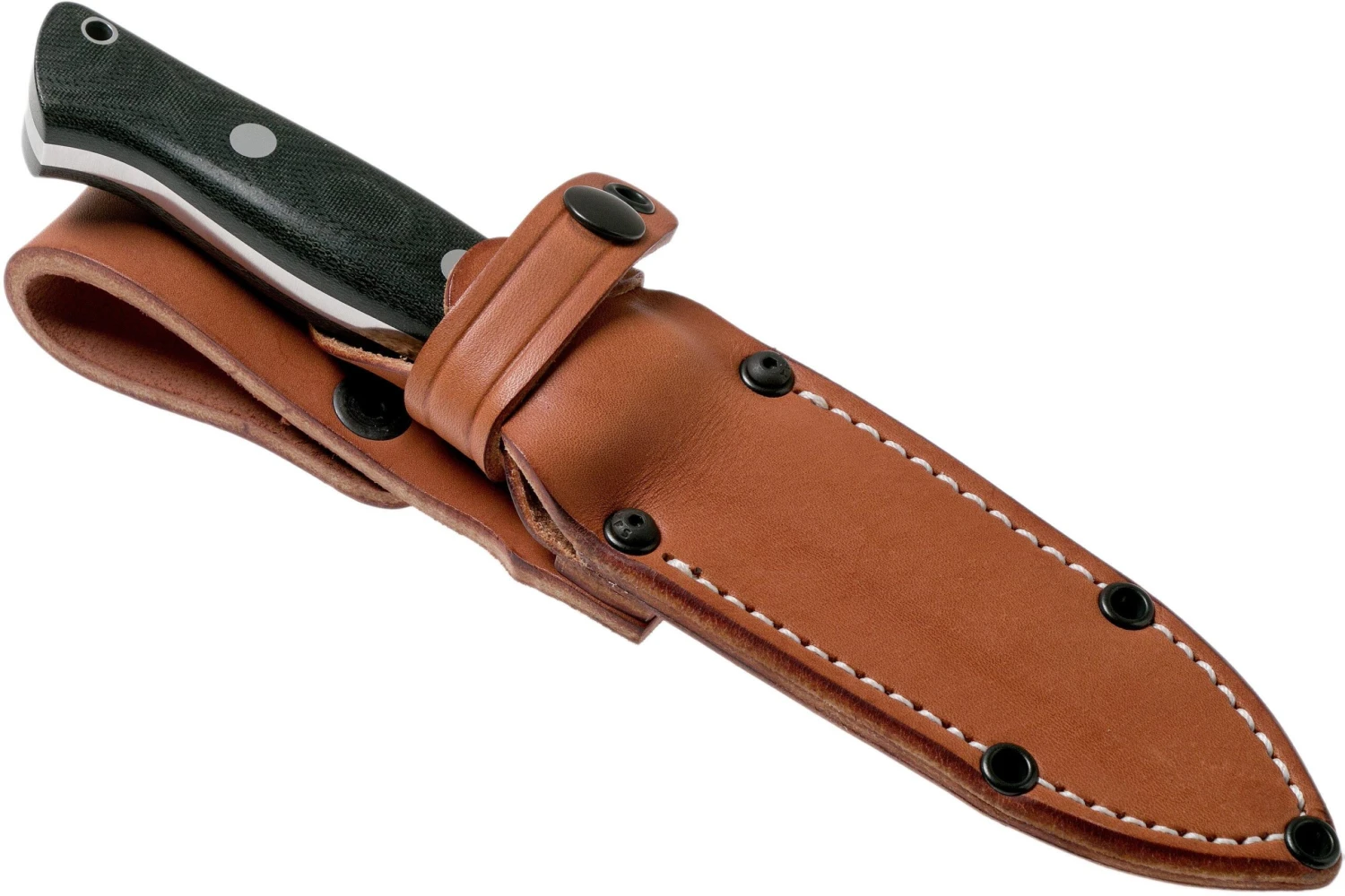 Bark River Bravo 1 CPM 154, Black Canvas Micarta 9 Bark River Bravo 1 CPM 154, Black Canvas Micarta – Image 7