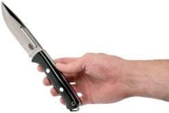 Bark River Bravo Squad Leader CPM 3V, Black Canvas Micarta -Nitecore Soldes Boutique BRK07 222BKRC 06 bark river knives