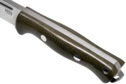 Bark River Bravo Squad Leader CPM 3V, Green Canvas Micarta -Nitecore Soldes Boutique BRK07 222GCM 05 bark river knives